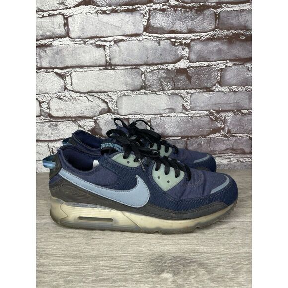 Nike Air Terrascape 90 Midnight Navy Aqua Athletic Shoes Sneakers Men 12M US/46 main image 14